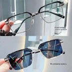Okulary do czytania z filtrem fotochromowym blokującym niebieskie światło, okulary do czytania unisex, okulary przeciwsłoneczne z ochroną przeciwsłoneczną
