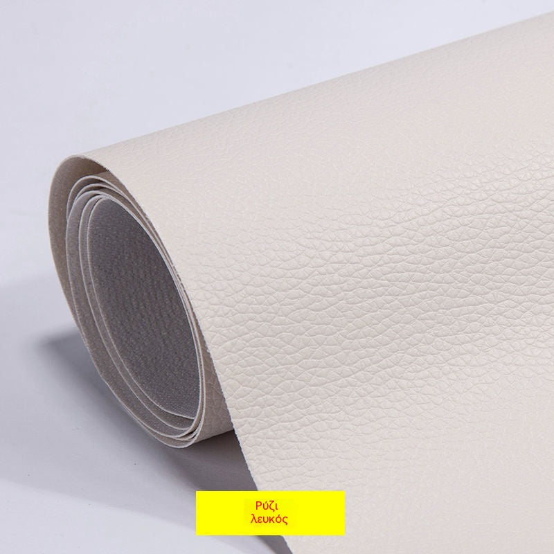 【50cm*100cm】[3 sztuki 129 zł] Samoprzylepna skórzana poduszka na siedzenie samochodowe, łatka naprawcza do skórzanej sofy