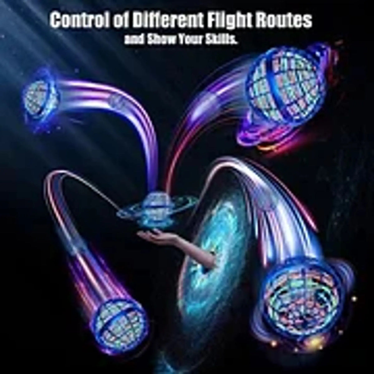 🛸🚀 Tylko 99 zł!  Inteligentna latająca kula LED – świeci, lata i wraca do Twojej ręki!