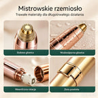 ✨ Precyzyjny trymer do brwi – elektryczny trymer do brwi z lampką LED do łatwego przycinania