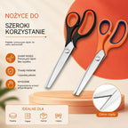 ✂️✂️ Profesjonalne nożyczki ząbkowane - ostre, nożyczki ząbkowane do tkanin
