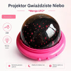 1 sztuka 99zł 🎁Mini lampa projektorowa UFO z rozgwieżdżonym niebem ⎜Światło otoczenia do sypialni💫