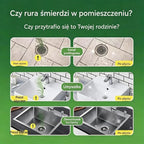 2 opakowania (łącznie 100 tabletek)🏠💧Kapsułki dezodorujące Drain - kompozycja bioenzymów neutralizuje zapachy bezpośrednio u źródła.