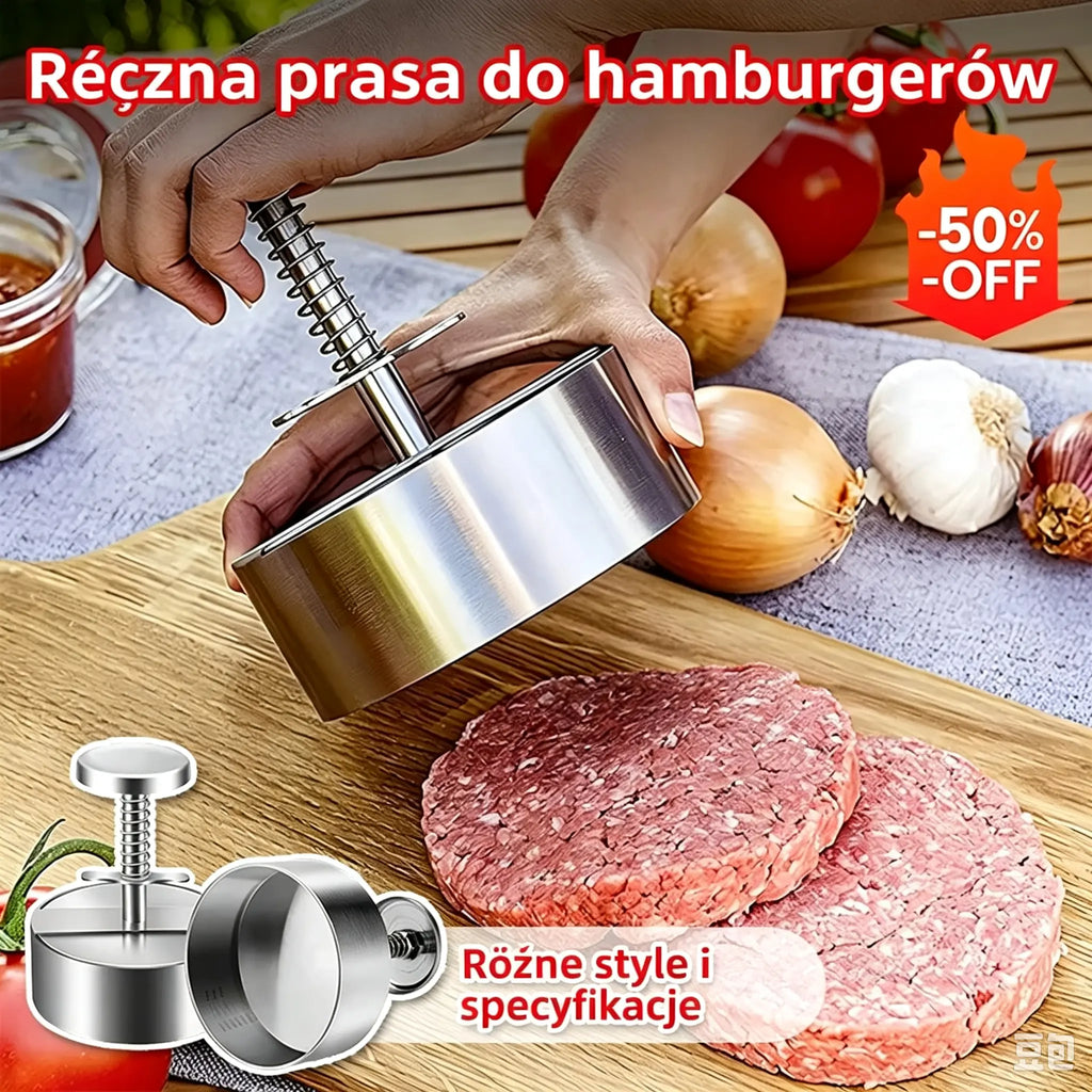 🥩🥩🍔Forma do kotletów mięsnych ze stali nierdzewnej 304