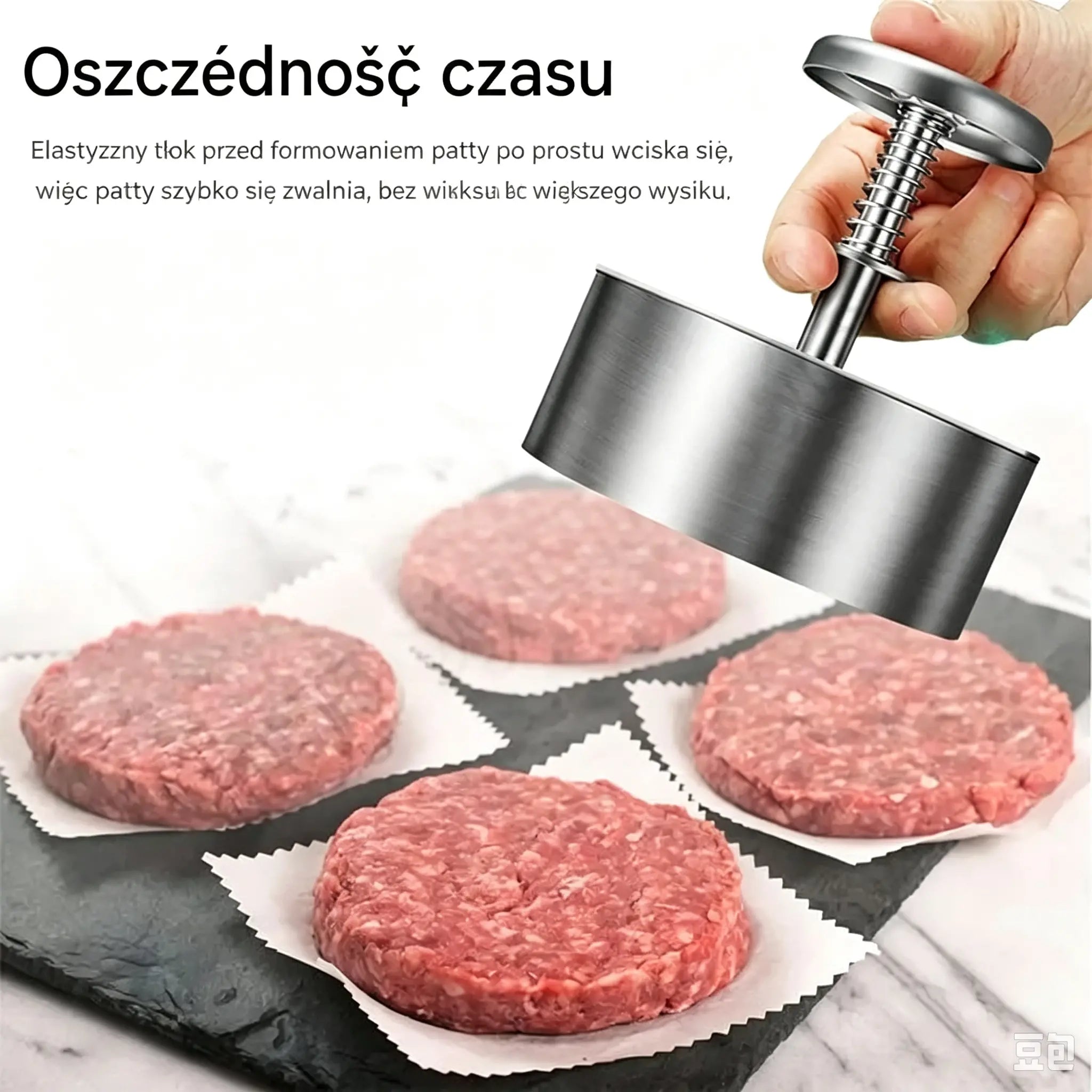 🥩🥩🍔Forma do kotletów mięsnych ze stali nierdzewnej 304