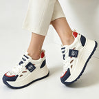 【Novi dolasci 50% popusta】👟 【35-40】Ležerne ljetne cipele s prozračnim perforiranim dizajnom i debelim potplatom - elegantne, prozračne i super udobne.