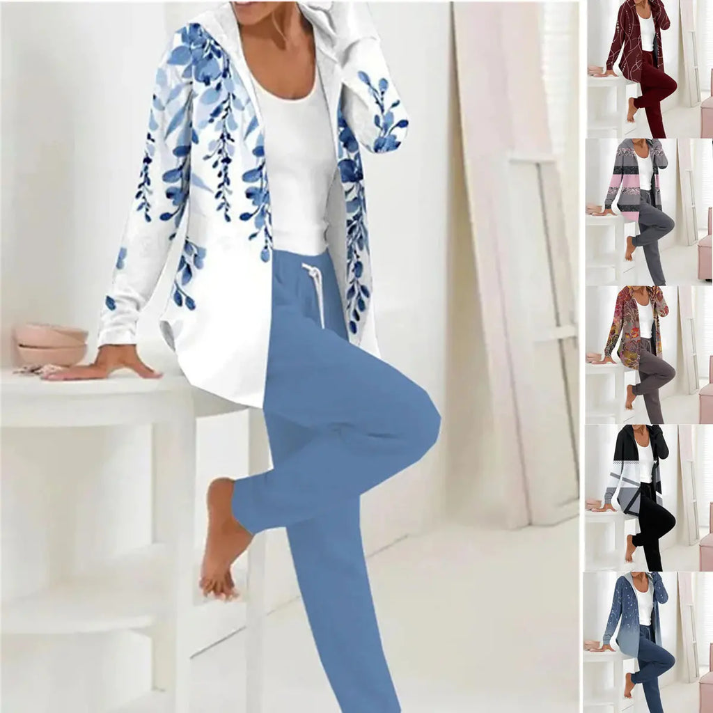 💃Nowości jesienne 50% taniej 💖 Nowy styl 2026 Prosty dres z czystej bawełny