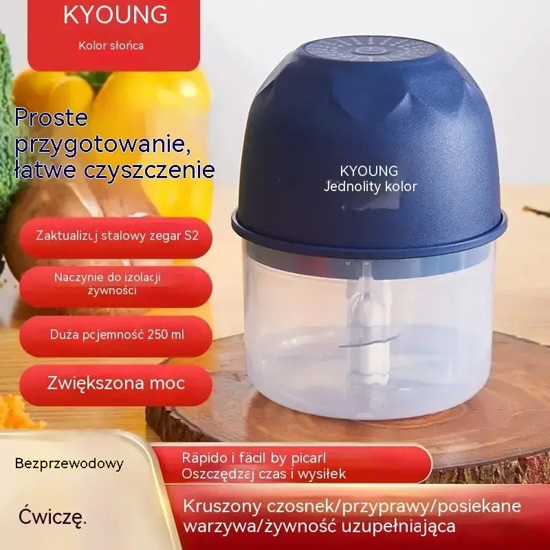 ❤️Bezprzewodowa, wydajna elektryczna mini siekacz do żywności⭐