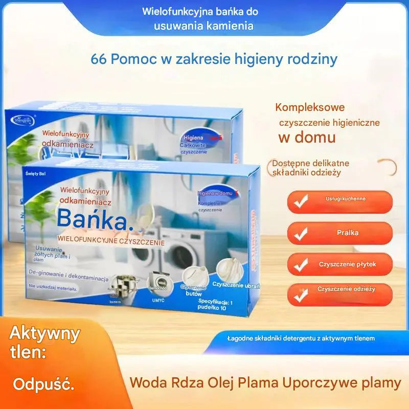 🎁【Nowo opracowany produkt】Uniwersalny odplamiacz – 3 opakowania (10 × 3)