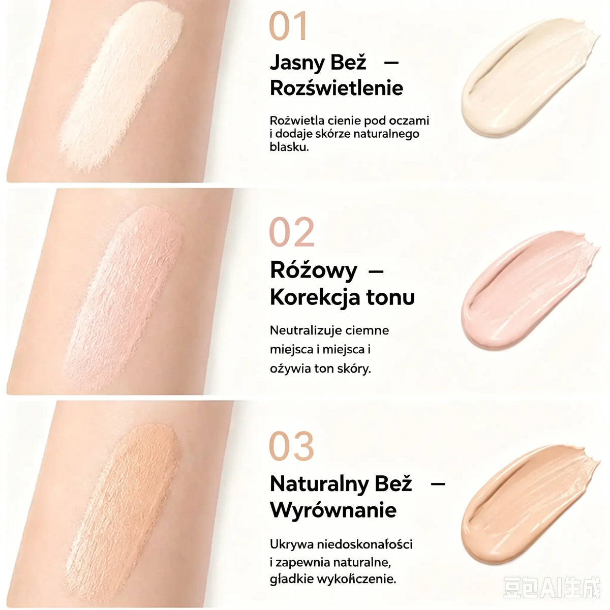 🔥🔥Kup 1, a 1 dostaniesz gratis! 💄Wielofunkcyjny nawilżający korektor w płynie w formie pisaka