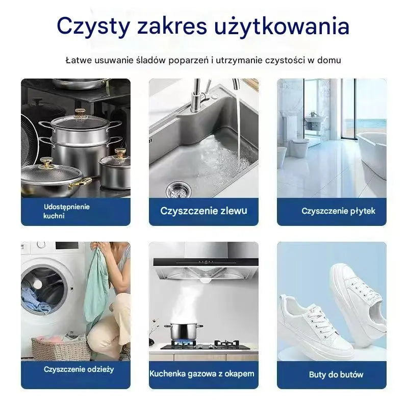 🎁【Nowo opracowany produkt】Uniwersalny odplamiacz – 3 opakowania (10 × 3)