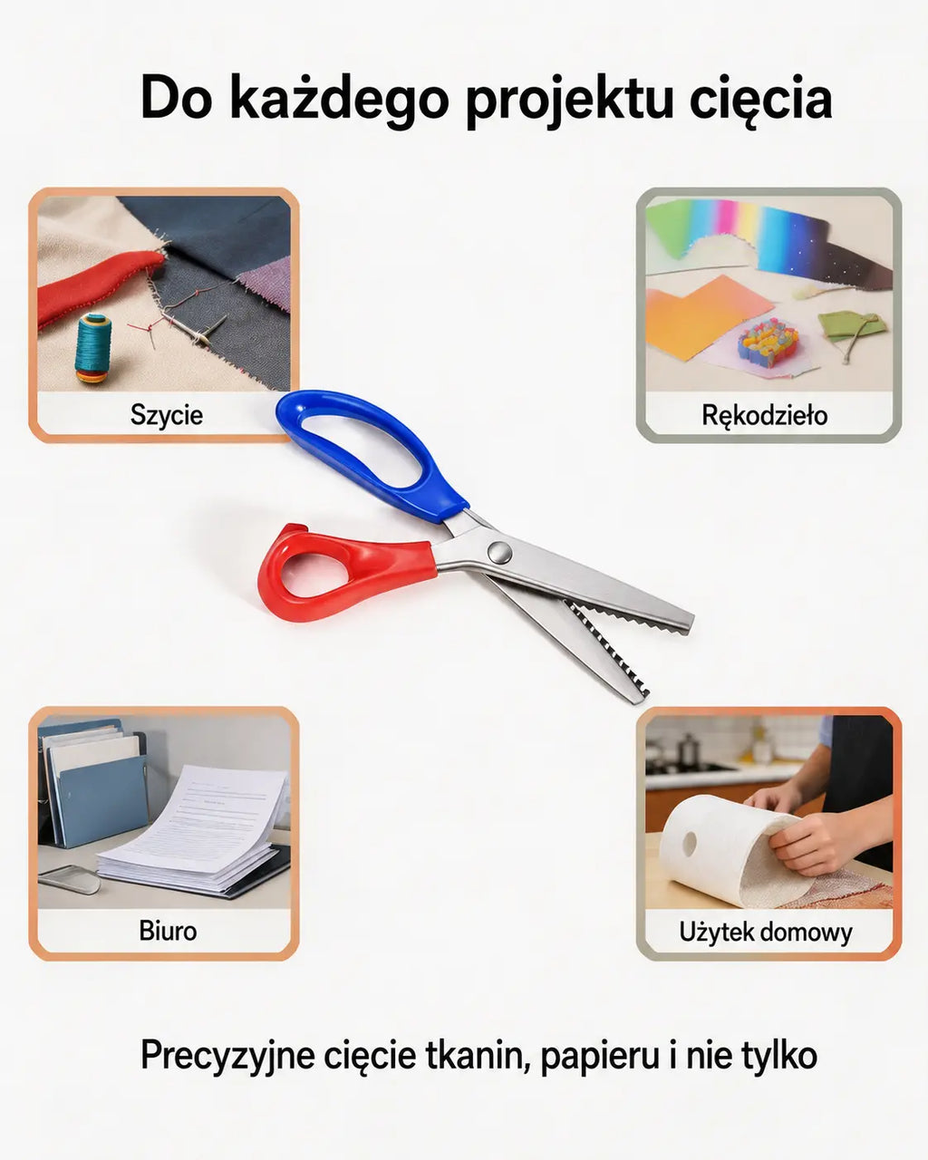✂️✨ Nożyczki do szycia i koronek DIY 🧵💖 Precyzyjne i łatwe cięcie w każdej chwili, pomagając Ci tworzyć własne arcydzieła 🎀🌟