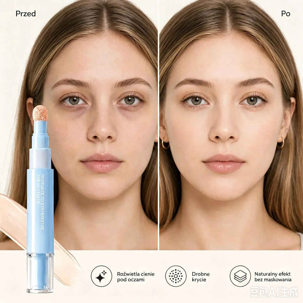 🔥🔥Kup 1, a 1 dostaniesz gratis! 💄Wielofunkcyjny nawilżający korektor w płynie w formie pisaka