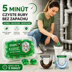 2 opakowania (łącznie 100 tabletek)🏠💧Kapsułki dezodorujące Drain - kompozycja bioenzymów neutralizuje zapachy bezpośrednio u źródła.