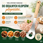🍖 [Opakowanie 2 szt.] Forma do klopsików ze stali nierdzewnej 304 🥄