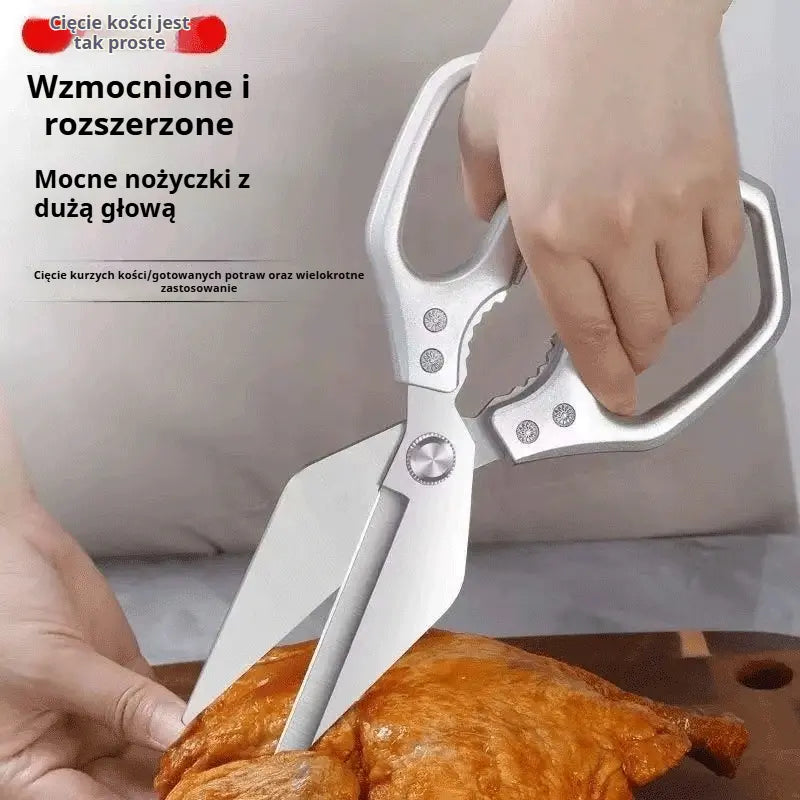 Wielofunkcyjne, wytrzymałe i ostre nożyczki kuchenne
