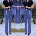 【Płatność przy odbiorze】👖🏆【S-4XL】Damskie jeansy z wysokim stanem i elastyczną talią