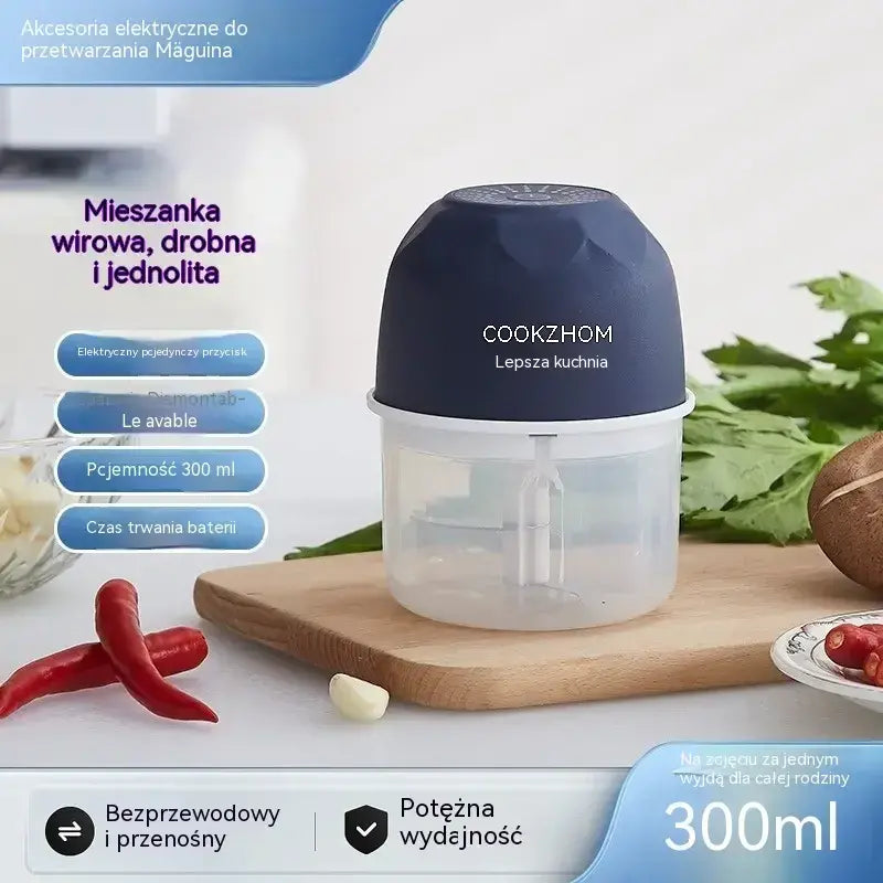 ❤️Bezprzewodowa, wydajna elektryczna mini siekacz do żywności⭐