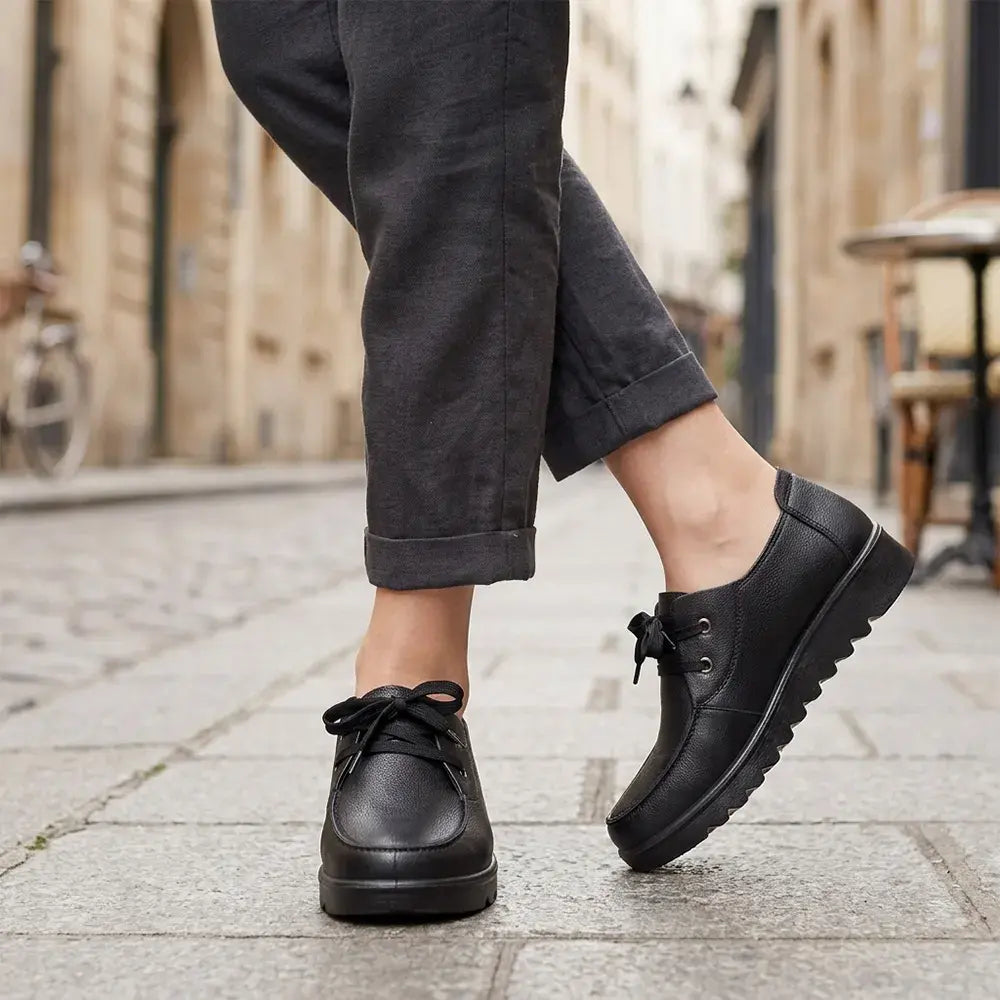 【35-41】👞Damskie mokasyny sznurowane z miękką podeszwą – codzienne i wygodne buty do chodzenia – lekkie i przewiewne buty dla seniorów