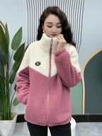 🔥🐏【M-4XL】Zimowa kurtka polarowa, kurtka bawełniana, wzmocniona kurtka bawełniana z wełny jagnięcej, ciepła kurtka